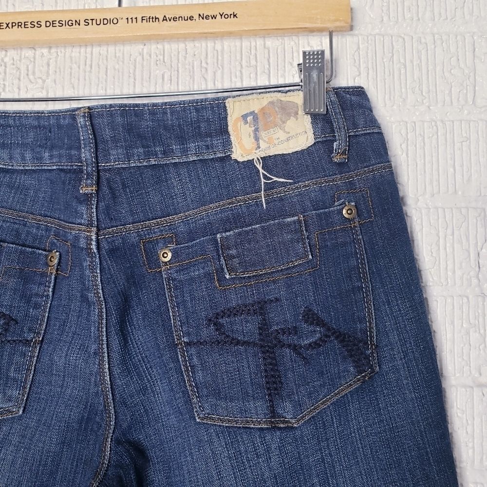 Chip and Pepper crop jeans cut off raw hem size 7 - Picture 11 of 11